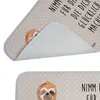 Mr. & Mrs. Panda Badematte Faultier Zufrieden - Grau Produktbild-Vorschau 5