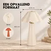 Mica Decorations Meera Tischlampe Beige - Tischlampe aus Produktbild-Vorschau 10
