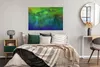 MuchoWow® Poster Aquarell - Grün - Farbton - Blau 120x80 cm Produktbild-Vorschau 4