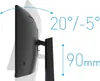ODYS XP34 PRO-X Curved Gaming Monitor, 34" (86cm),  UWQHD, Produktbild-Vorschau 5