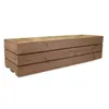Dřevěný truhlík z masivu - hnědý 60 cm Náhled obrázku produktu 1