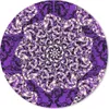 MuchoWow® Mauspad Mousepad Rosa - Lila - Muster - Barock Produktbild-Vorschau 1