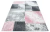 Teppium tapis 160x230 cm à poils courts coupe contour rose Voir les images du produit 3