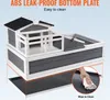 SucceBuy želvárium se 3 místnostmi, 44 x 25,6 x 24 palců, Náhled obrázku produktu 5