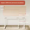 AREBOS Structure de Bureau Électrique Réglable en Hauteur Voir les images du produit 8