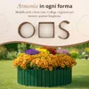 Floranica Bordura per Giardino in legno 10 x 200 cm Verde Anteprima dell’immagine prodotto 4