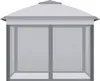 Outsunny Pavillon 3,3x3,3m, wasserabweisend Winterfest Produktbild-Vorschau 8