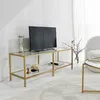 Skye Decor, Basic Gold TV501, TV-Schränke, Gold, Glas, 130 Produktbild-Vorschau 5