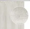 Biała Welurowa Zasłona Z Kryształkami 140X270 Błyszcząca Na Podgląd zdjęcia produktu 7