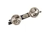 Simson Pin 'Schwalbe' - silber schwarz - Anstecker - 38mm Produktbild-Vorschau 3