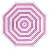 Sonnenschirm - fuchsia/weis - gestreift - 180 cm - Produktbild-Vorschau 1