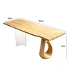 Tisch Schreibtisch Simpler Bürotisch aus Massivholz Produktbild-Vorschau 6