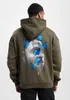 Mister Tee Le Papillon Heavy Oversize Hoody olive XXL Produktbild-Vorschau 12