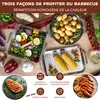 bremermann Grill Lot de 3 paniers Plaque de Grill Poêle Voir les images du produit 2