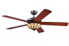 Deckenventilator Comet Tiffany 132 cm mit Beleuchtung und Produktbild-Vorschau 1