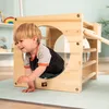 TP Toys Aktivní dřevěná vnitřní lezecká kostka pro děti Náhled obrázku produktu 2