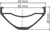 DT Swiss H 1900 Spline® 29 35 mm 6-Loch Boost Vorderrad Produktbild-Vorschau 2