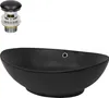 LuxeBath umývadlo Oválne umývadlo na dosku, 59x38x19 cm, Náhľad obrázku produktu 1