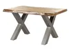MASSIVMOEBEL24 Baumtisch Mango 160x90x77 natur lackiert / Produktbild-Vorschau 3