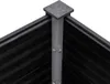 vidaXL Zahradní zvýšený záhon 200x100x54 cm WPC Grey Náhled obrázku produktu 5