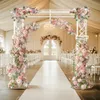 WISFOR Rose Arch, Extra Style Wedding Arch Background Frame Podgląd zdjęcia produktu 6