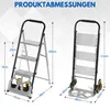 Vigevee 2 in 1 Treppenkarre Sackkarre mit 3-stufiger Produktbild-Vorschau 2