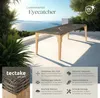 tectake® Rattan Tisch Foggia 196 x 87 x 76 cm Produktbild-Vorschau 2