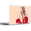 MuchoWow® Laptop Aufkleber Sticker Cover Frau - Porträt - Produktbild-Vorschau 6