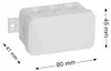 Scatola da incasso con cerniera 80x45x41 IP54 bianco 03801 Anteprima dell’immagine prodotto 7
