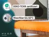 Kuscheldecke Fleecedecke, 130x170 cm, Polyester, orange Produktbild-Vorschau 4