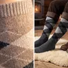 Black Snake Kniestrümpfe Karo mit Alpakawolle Damen Herren Produktbild-Vorschau 4