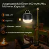 Tragbare Campinglampe mit RGB, 8000mAh Batterie, 6 Produktbild-Vorschau 3