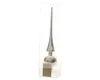 Christbaumschmuck Kaemingk Christbaumspitze Glas silber Produktbild-Vorschau 4