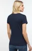MUSTANG Damen, T-Shirt Alina C Logo Tee, XS, Blau, sport, Produktbild-Vorschau 3