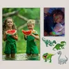 Set di 10 tatuaggi di dinosauri per bambini con adesivi Anteprima dell’immagine prodotto 5