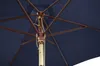 Sonnenschirm Sunshine 240 cm blau Balkonschirm rund als Produktbild-Vorschau 6