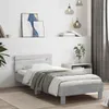 A bedroom scene with a bed and bedside table. Anteprima dell’immagine prodotto
