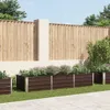 vidaXL Záhradný zvýšený záhon hnedý 240 x 80 x 45 cm Náhľad obrázku produktu 2