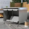 Outsunny Abdeckung Schutzhülle Abdeckplane Regenschutz Produktbild-Vorschau 2