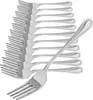 com-four® 12x Kuchengabel aus rostfreiem Edelstahl 430 - Produktbild-Vorschau 1