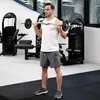 Gymtek Curlstange, Langhantelstange - 120 cm Länge, Ø28 mm Produktbild-Vorschau 3