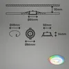 Lampade da incasso a LED CCT anello luminoso RGB Anteprima dell’immagine prodotto 10