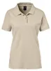 Damen Poloshirt, sand, Größe L : L : sand : 65% Baumwolle Produktbild-Vorschau 2