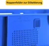 BURI 10 Stück Fleischkiste E1 Lagerkiste 60x40x12,5 cm Produktbild-Vorschau 3