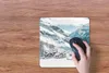MuchoWow® Mauspad Mousepad Alpen - Schnee - Berge 30x30 cm Produktbild-Vorschau 3