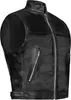 PAULGOS gilet in pelle biker cowl club waistcoat chopper Anteprima dell’immagine prodotto 1