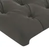 vidaXL Kopfteil mit Ohren Dunkelgrau 147x23x78/88 cm Samt - Produktbild-Vorschau 5