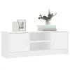 Mobile TV bianco 102x30x37,5 cm Materiale in legno Anteprima dell’immagine prodotto 3