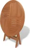 vidaXL Tavolo da giardino pieghevole 85x76 cm in legno Anteprima dell’immagine prodotto 11