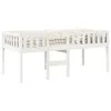 vidaXL Kinderbett ohne Matratze Weiß 90x190 cm Massivholz Produktbild-Vorschau 4